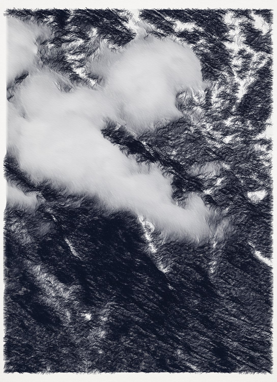 Composition with Air and Clouds #08